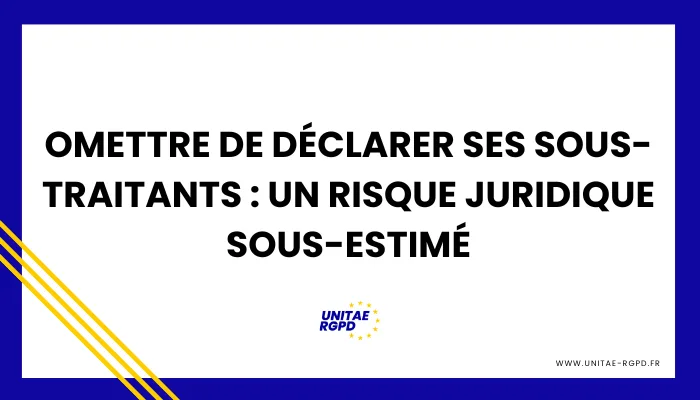 indéclaration des sous-traitants
